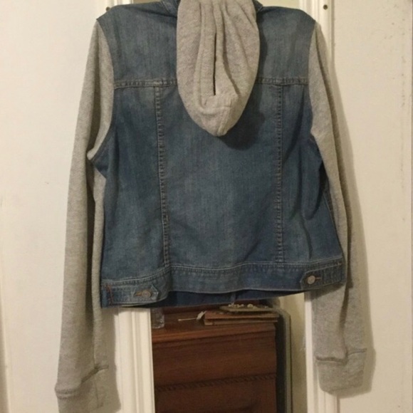 LG So Grey/Denim Crossover Jacket - Picture 2 of 3